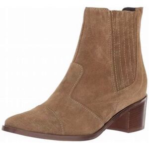 Charles David Women’s Holland Ankle Boot Tobacco Suede Size EU 35.5-US 5